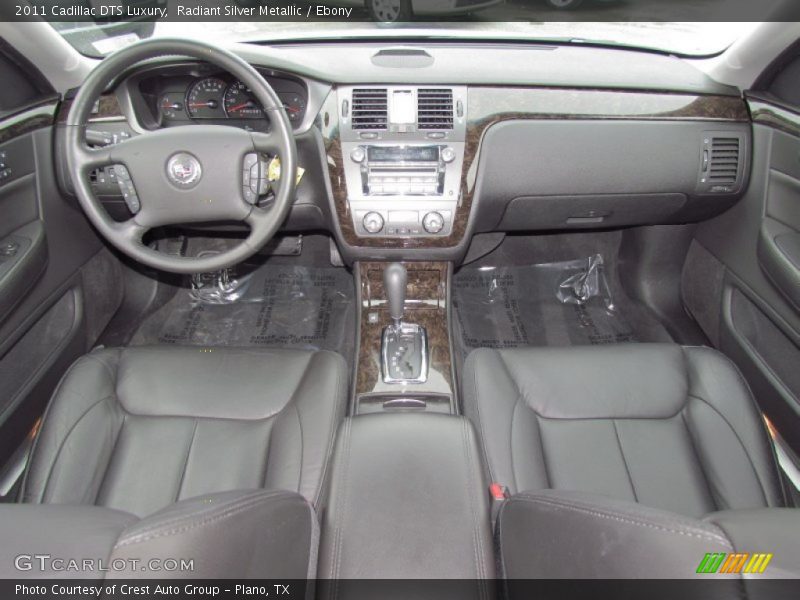 Radiant Silver Metallic / Ebony 2011 Cadillac DTS Luxury