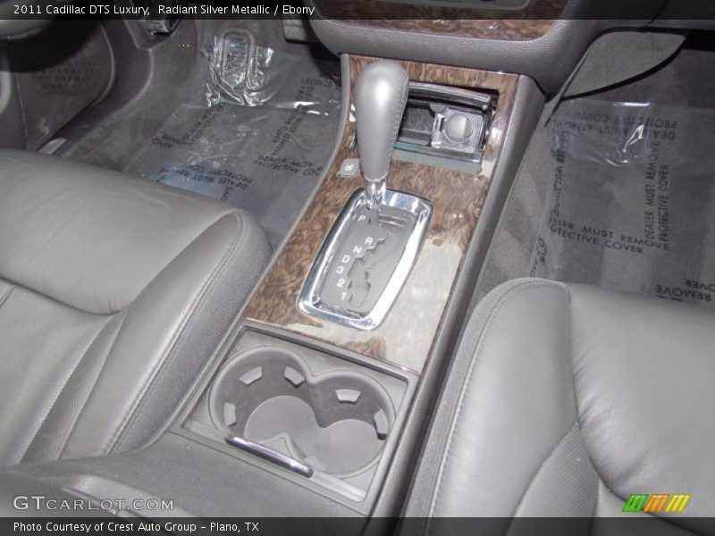 Radiant Silver Metallic / Ebony 2011 Cadillac DTS Luxury