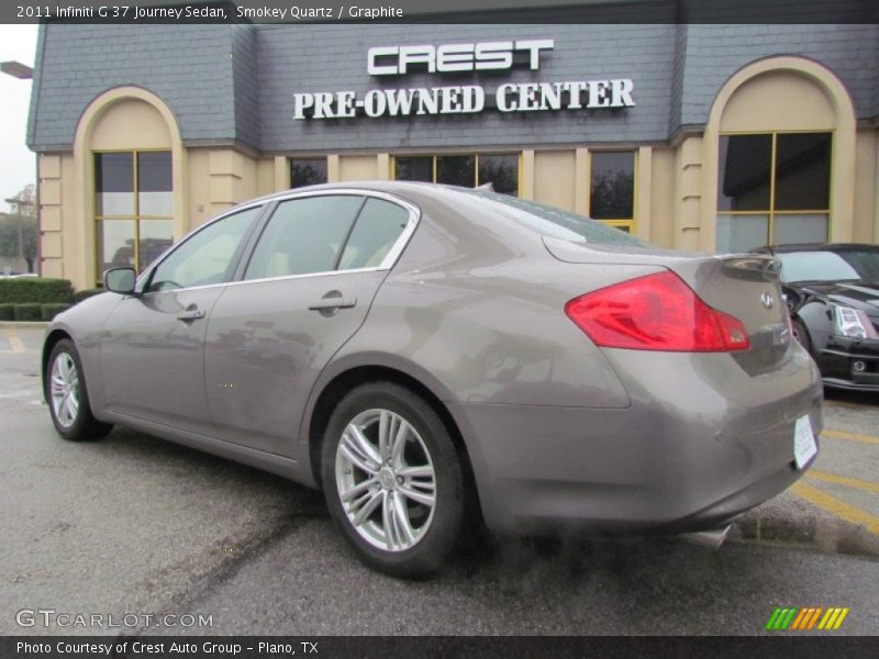 Smokey Quartz / Graphite 2011 Infiniti G 37 Journey Sedan