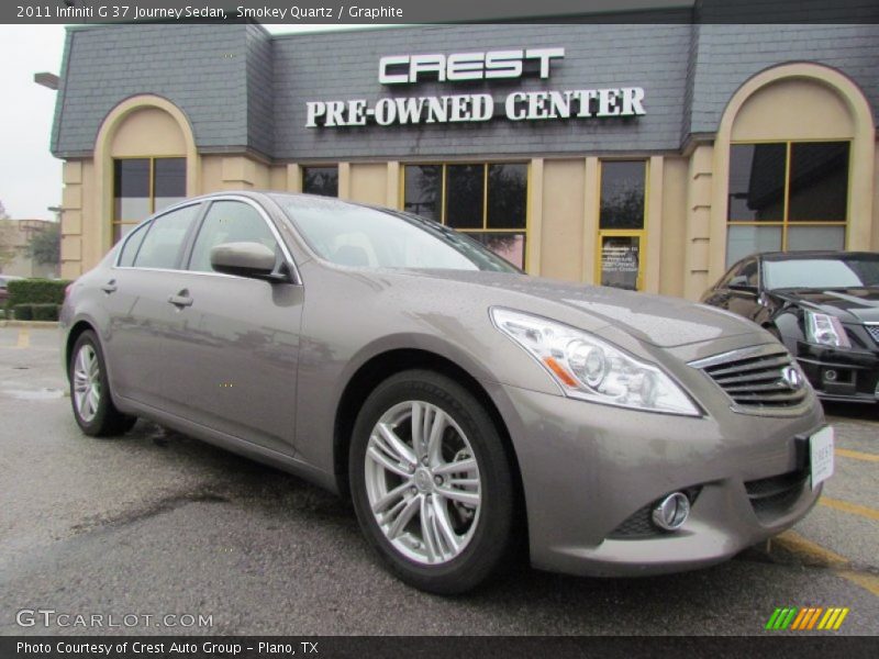 Smokey Quartz / Graphite 2011 Infiniti G 37 Journey Sedan