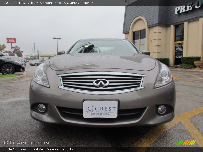 Smokey Quartz / Graphite 2011 Infiniti G 37 Journey Sedan