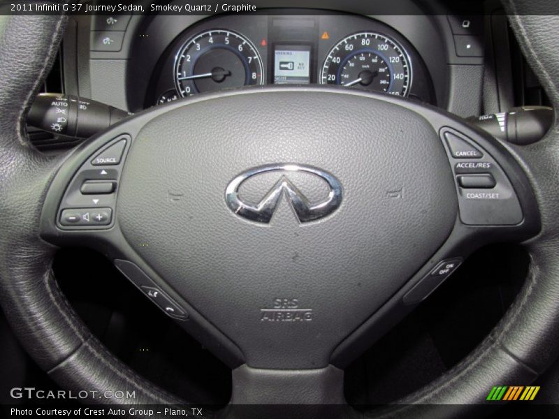 Smokey Quartz / Graphite 2011 Infiniti G 37 Journey Sedan