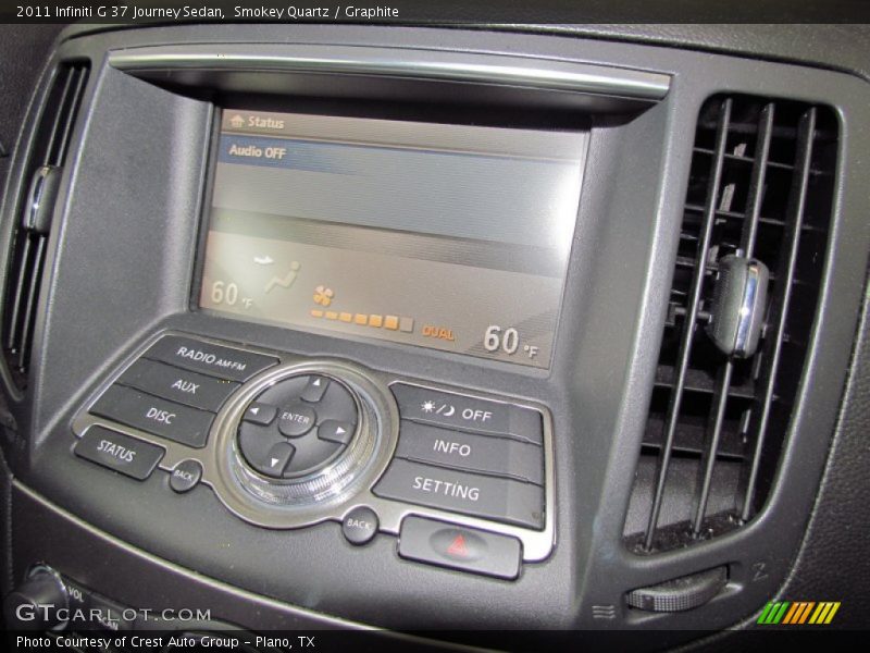 Smokey Quartz / Graphite 2011 Infiniti G 37 Journey Sedan