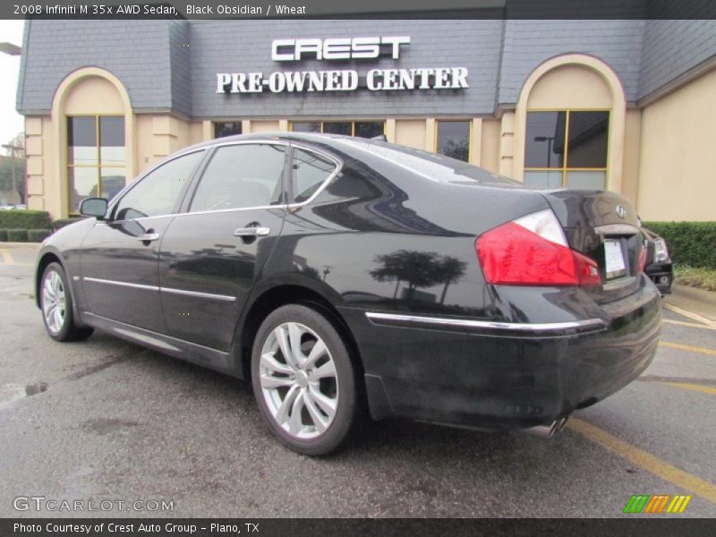 Black Obsidian / Wheat 2008 Infiniti M 35x AWD Sedan