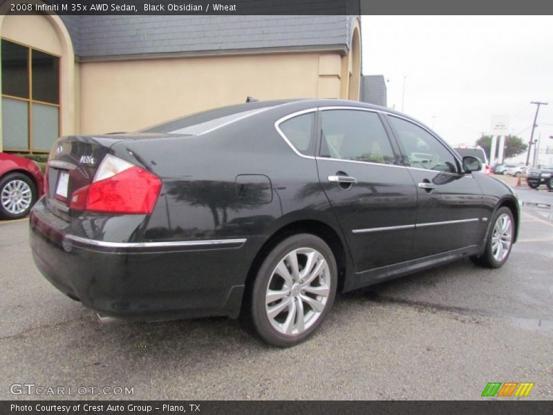 Black Obsidian / Wheat 2008 Infiniti M 35x AWD Sedan
