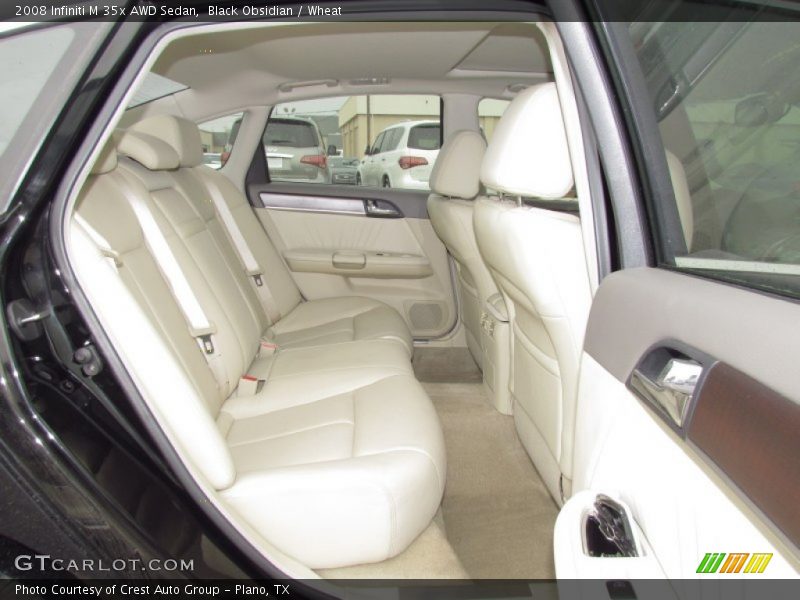 Black Obsidian / Wheat 2008 Infiniti M 35x AWD Sedan