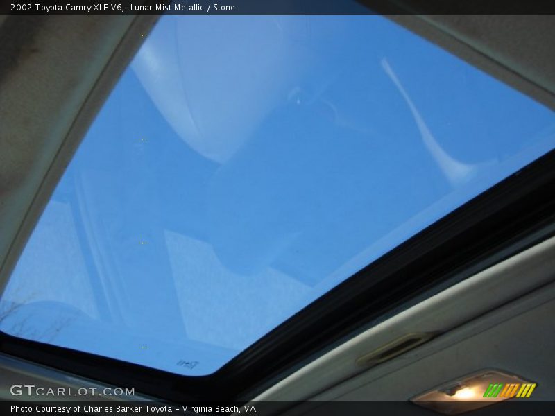 Lunar Mist Metallic / Stone 2002 Toyota Camry XLE V6