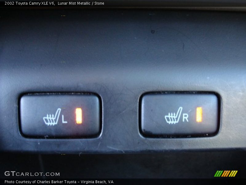 Lunar Mist Metallic / Stone 2002 Toyota Camry XLE V6