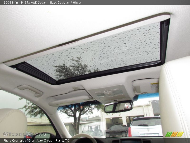 Black Obsidian / Wheat 2008 Infiniti M 35x AWD Sedan