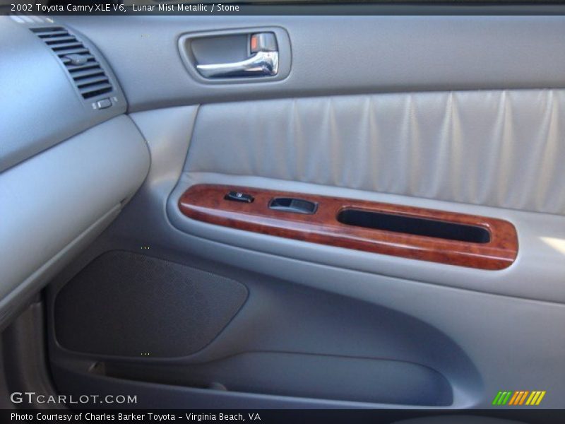 Lunar Mist Metallic / Stone 2002 Toyota Camry XLE V6