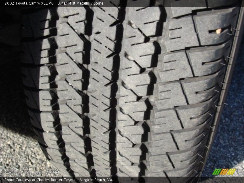 Lunar Mist Metallic / Stone 2002 Toyota Camry XLE V6