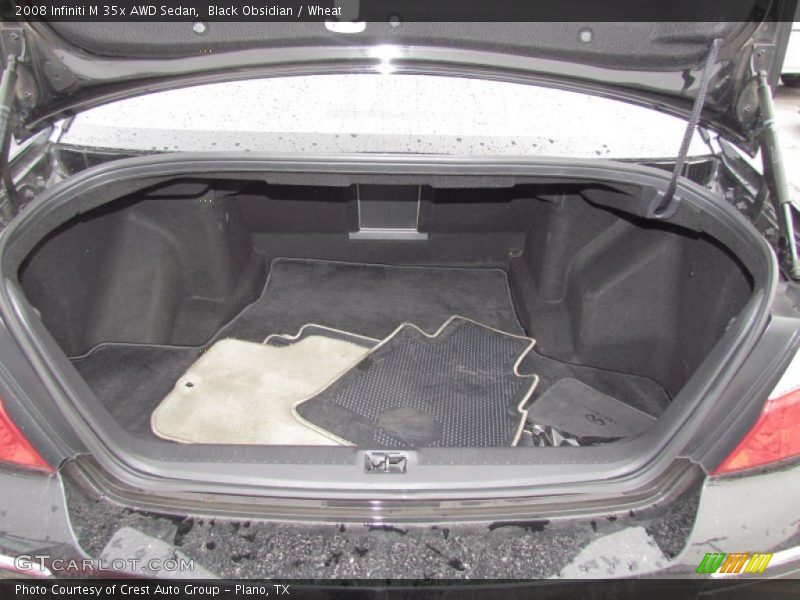 Black Obsidian / Wheat 2008 Infiniti M 35x AWD Sedan
