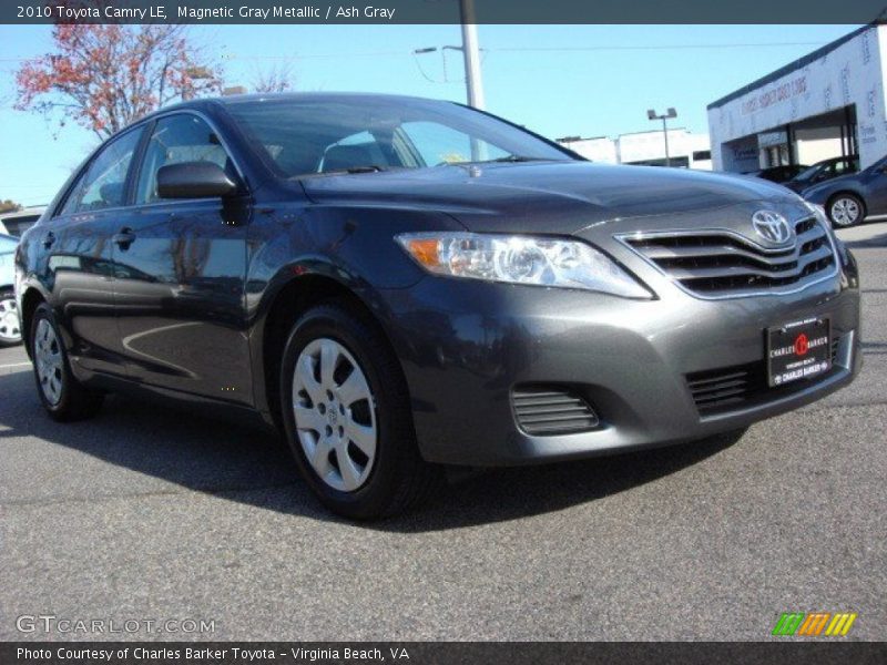 Magnetic Gray Metallic / Ash Gray 2010 Toyota Camry LE