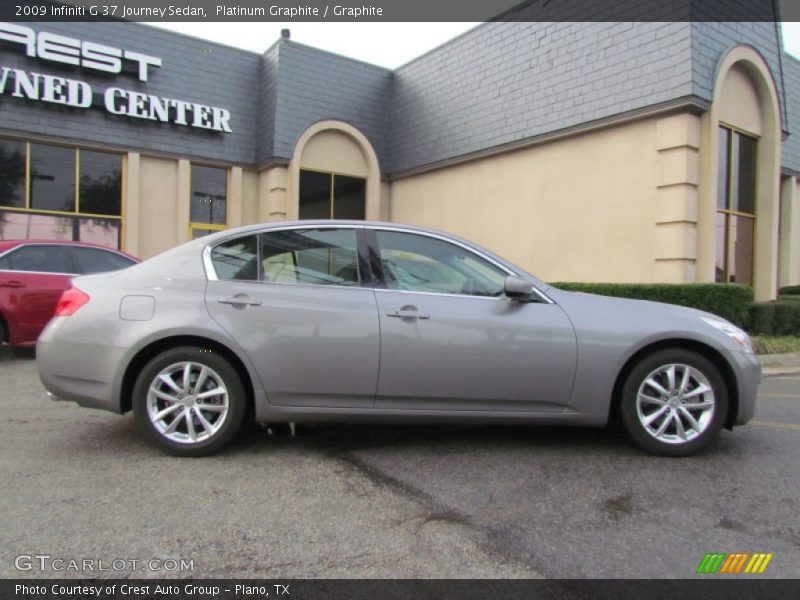 Platinum Graphite / Graphite 2009 Infiniti G 37 Journey Sedan