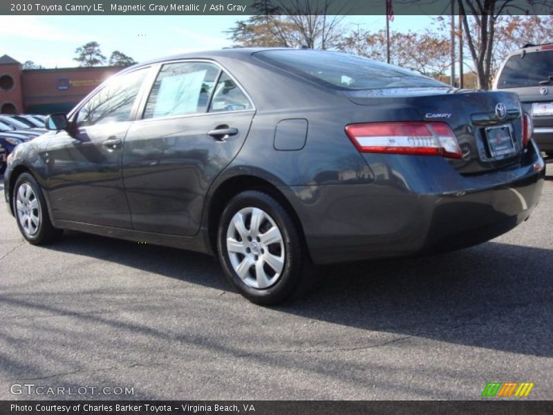 Magnetic Gray Metallic / Ash Gray 2010 Toyota Camry LE