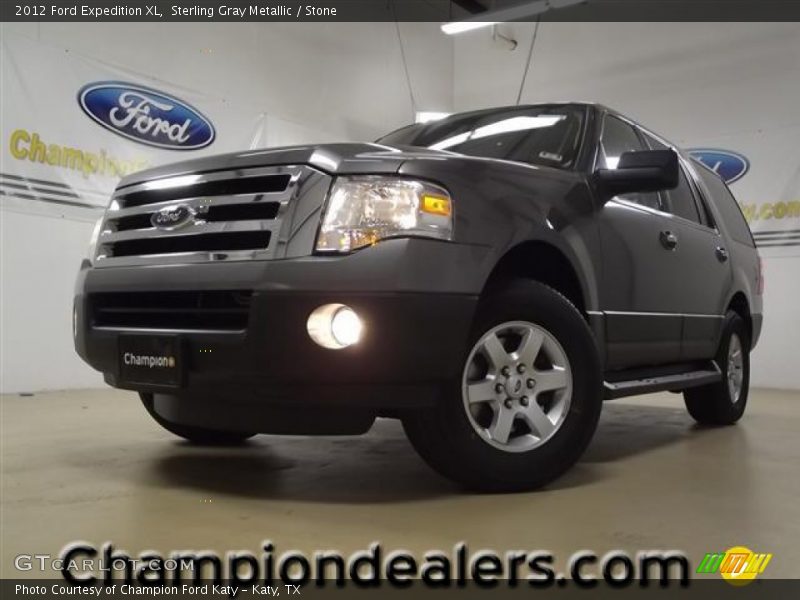 Sterling Gray Metallic / Stone 2012 Ford Expedition XL