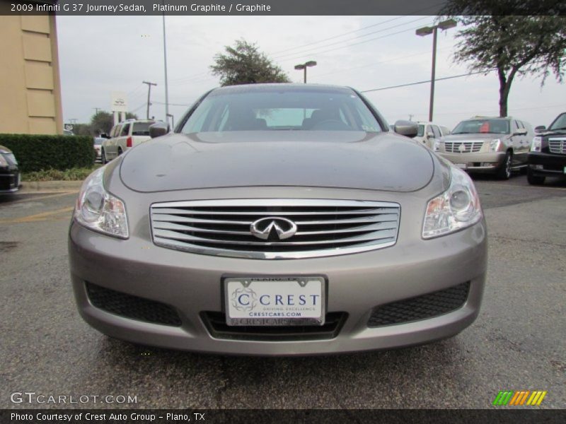 Platinum Graphite / Graphite 2009 Infiniti G 37 Journey Sedan