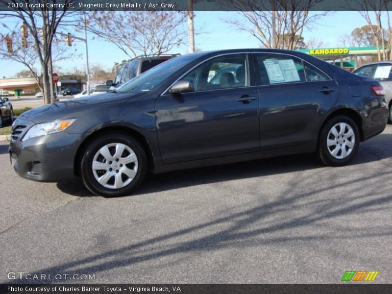 Magnetic Gray Metallic / Ash Gray 2010 Toyota Camry LE