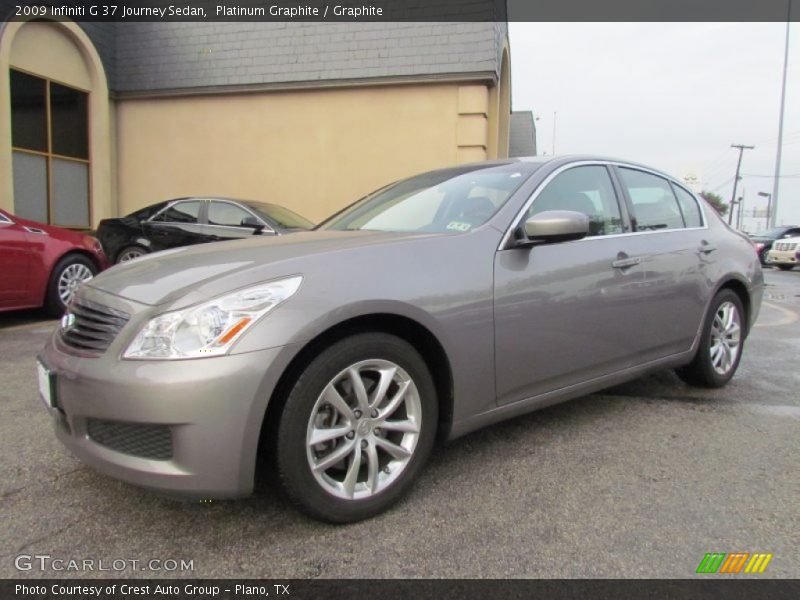 Platinum Graphite / Graphite 2009 Infiniti G 37 Journey Sedan