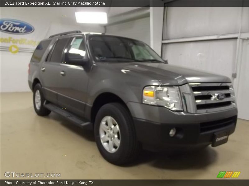 Sterling Gray Metallic / Stone 2012 Ford Expedition XL