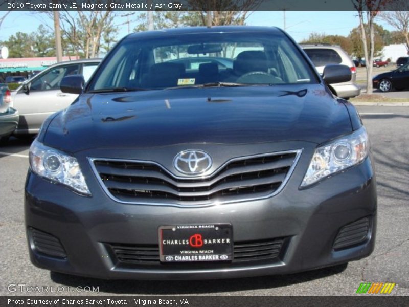 Magnetic Gray Metallic / Ash Gray 2010 Toyota Camry LE