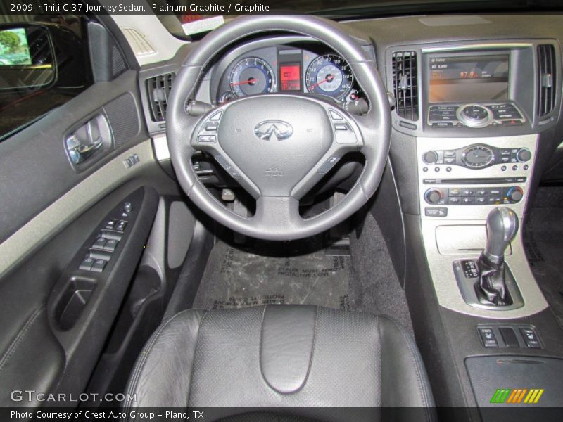 Platinum Graphite / Graphite 2009 Infiniti G 37 Journey Sedan