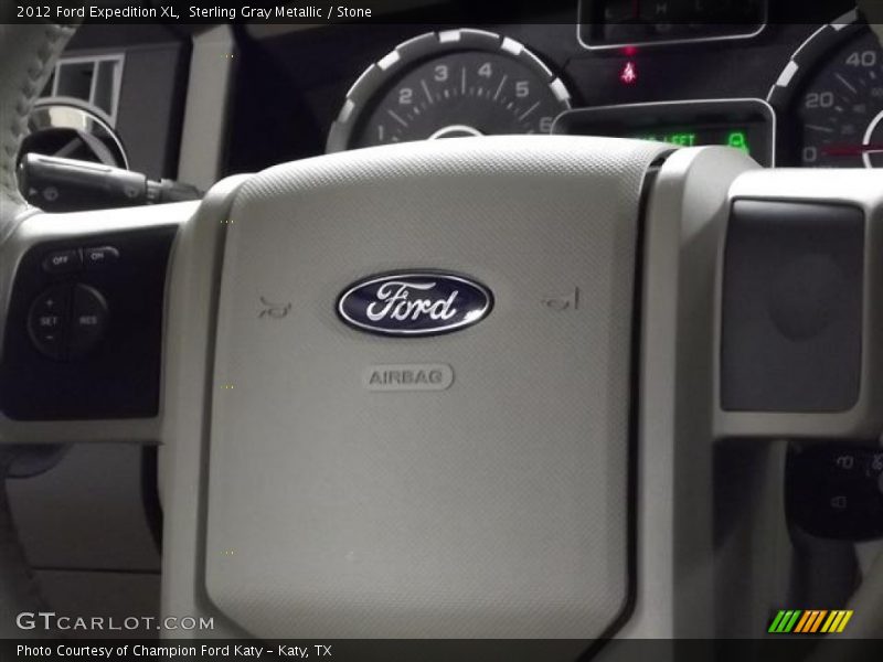 Sterling Gray Metallic / Stone 2012 Ford Expedition XL