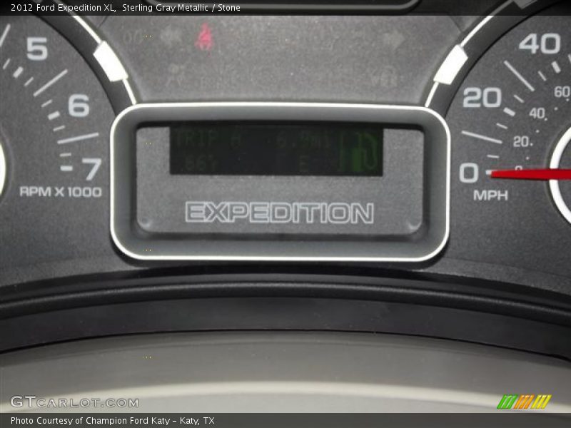 Sterling Gray Metallic / Stone 2012 Ford Expedition XL