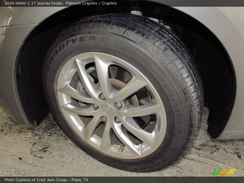 Platinum Graphite / Graphite 2009 Infiniti G 37 Journey Sedan