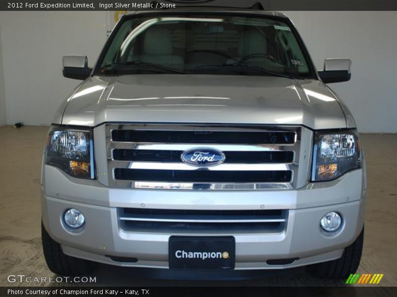 Ingot Silver Metallic / Stone 2012 Ford Expedition Limited