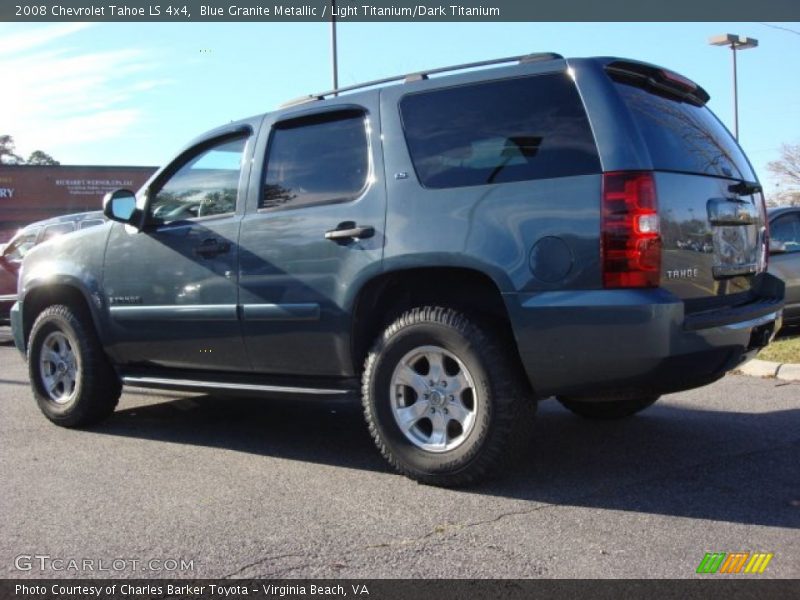 Blue Granite Metallic / Light Titanium/Dark Titanium 2008 Chevrolet Tahoe LS 4x4