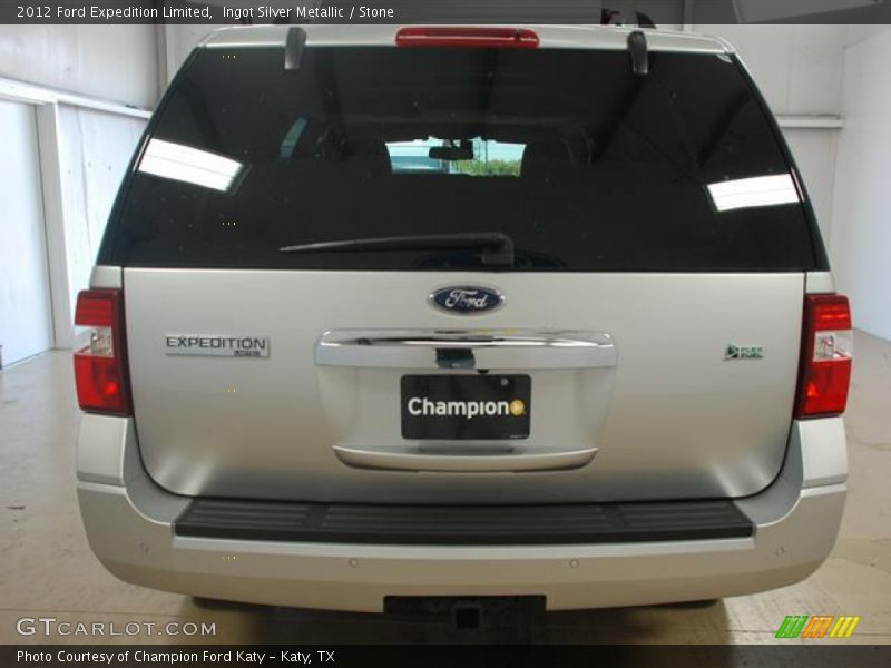 Ingot Silver Metallic / Stone 2012 Ford Expedition Limited
