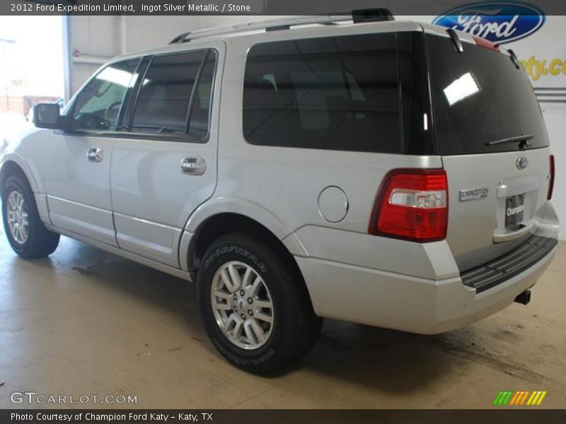 Ingot Silver Metallic / Stone 2012 Ford Expedition Limited