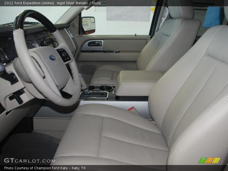 Ingot Silver Metallic / Stone 2012 Ford Expedition Limited
