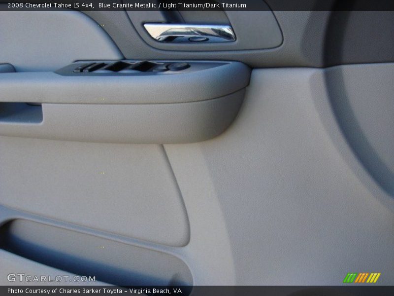 Blue Granite Metallic / Light Titanium/Dark Titanium 2008 Chevrolet Tahoe LS 4x4
