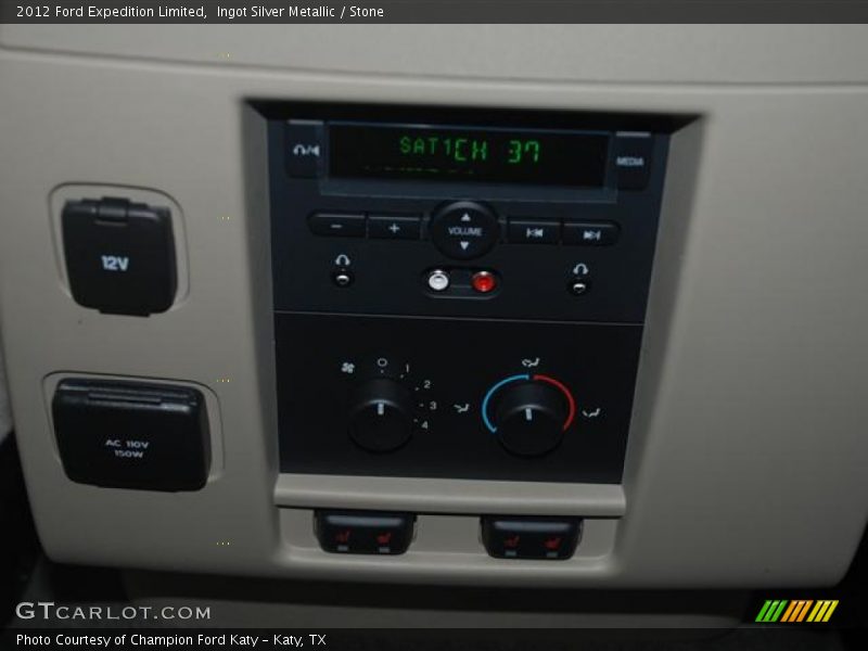 Ingot Silver Metallic / Stone 2012 Ford Expedition Limited