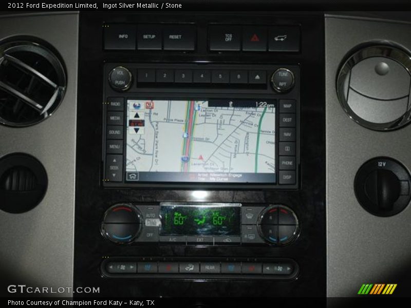 Ingot Silver Metallic / Stone 2012 Ford Expedition Limited