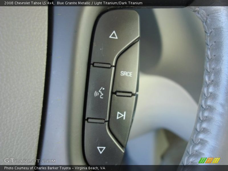 Blue Granite Metallic / Light Titanium/Dark Titanium 2008 Chevrolet Tahoe LS 4x4