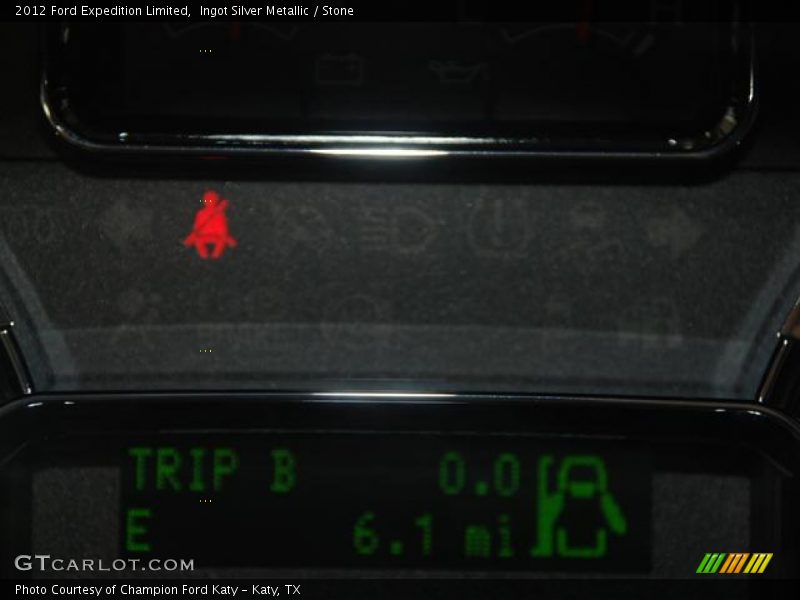 Ingot Silver Metallic / Stone 2012 Ford Expedition Limited