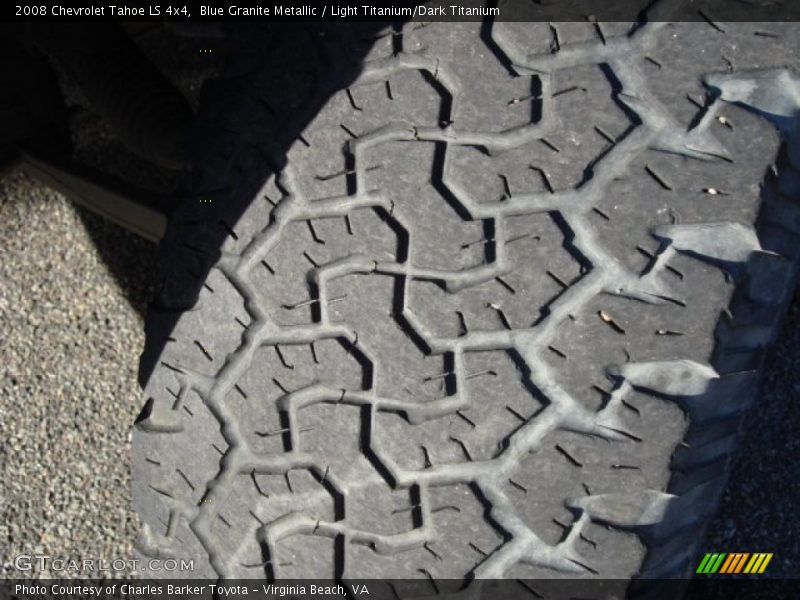 Blue Granite Metallic / Light Titanium/Dark Titanium 2008 Chevrolet Tahoe LS 4x4