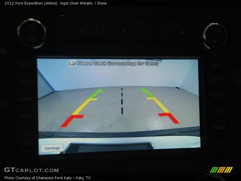 Ingot Silver Metallic / Stone 2012 Ford Expedition Limited