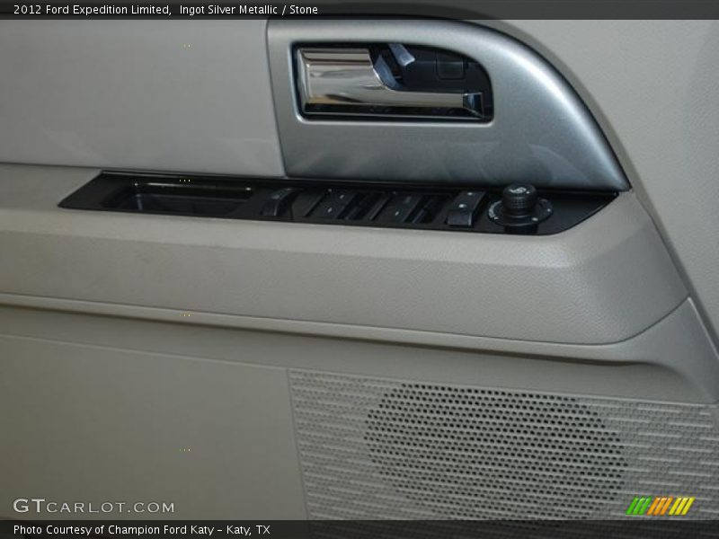 Ingot Silver Metallic / Stone 2012 Ford Expedition Limited