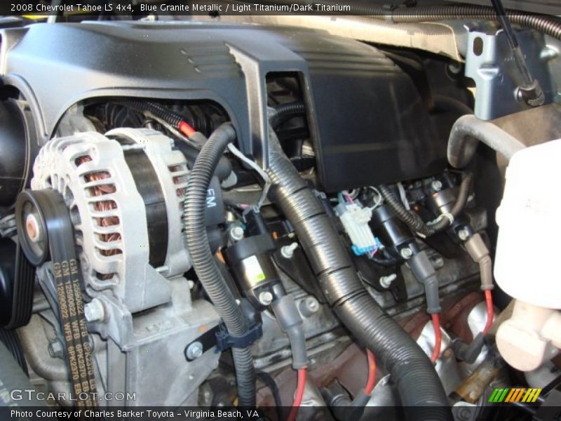 2008 Tahoe LS 4x4 Engine - 5.3 Liter OHV 16-Valve Vortec V8