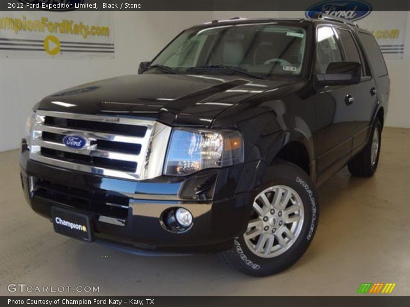 Black / Stone 2012 Ford Expedition Limited