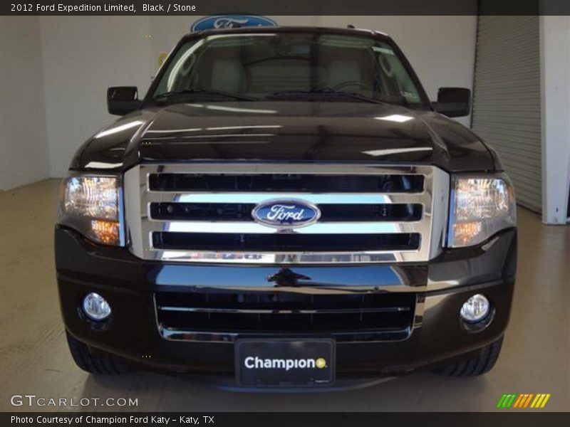 Black / Stone 2012 Ford Expedition Limited