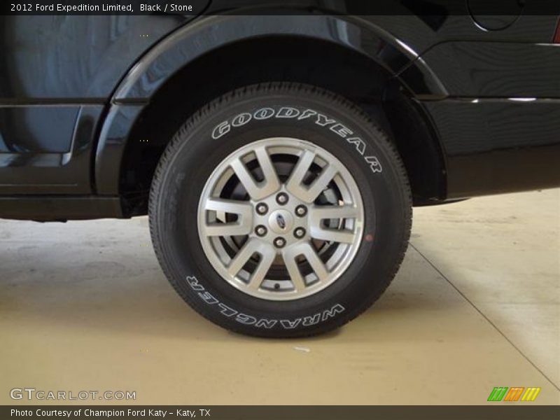 Black / Stone 2012 Ford Expedition Limited