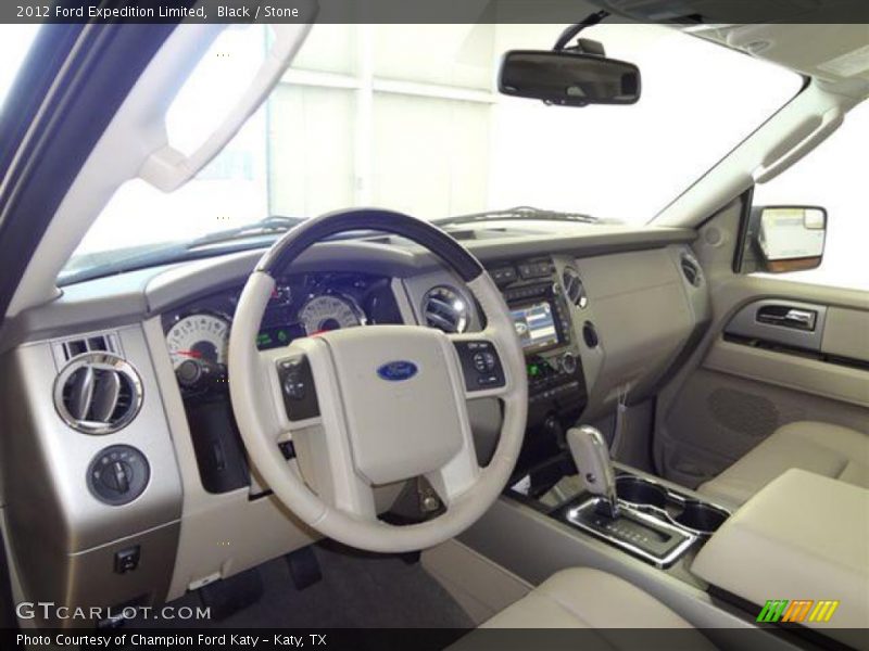 Black / Stone 2012 Ford Expedition Limited