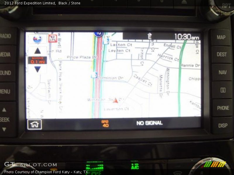 Navigation of 2012 Expedition Limited