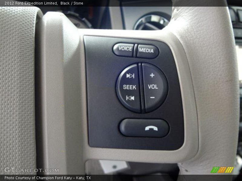 Black / Stone 2012 Ford Expedition Limited