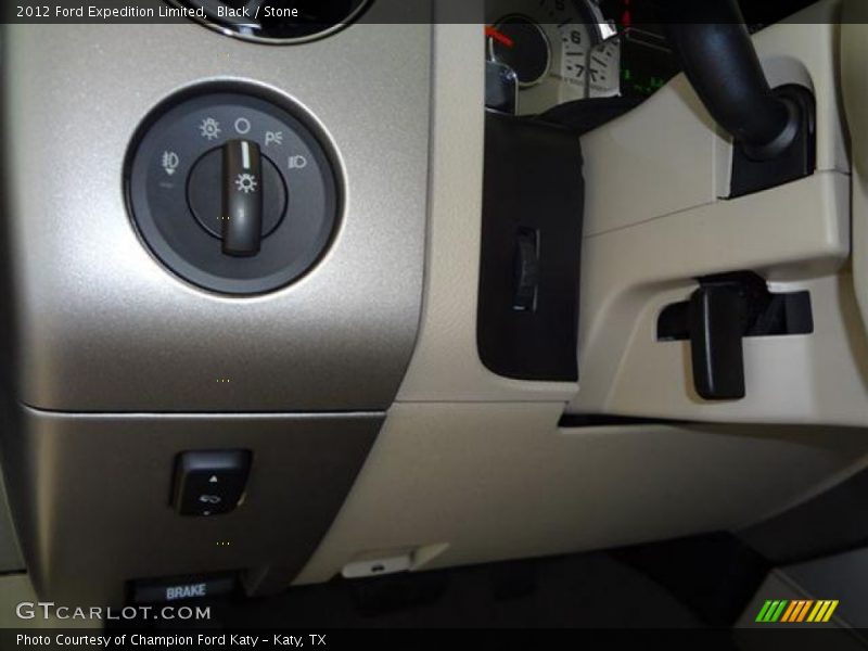 Black / Stone 2012 Ford Expedition Limited